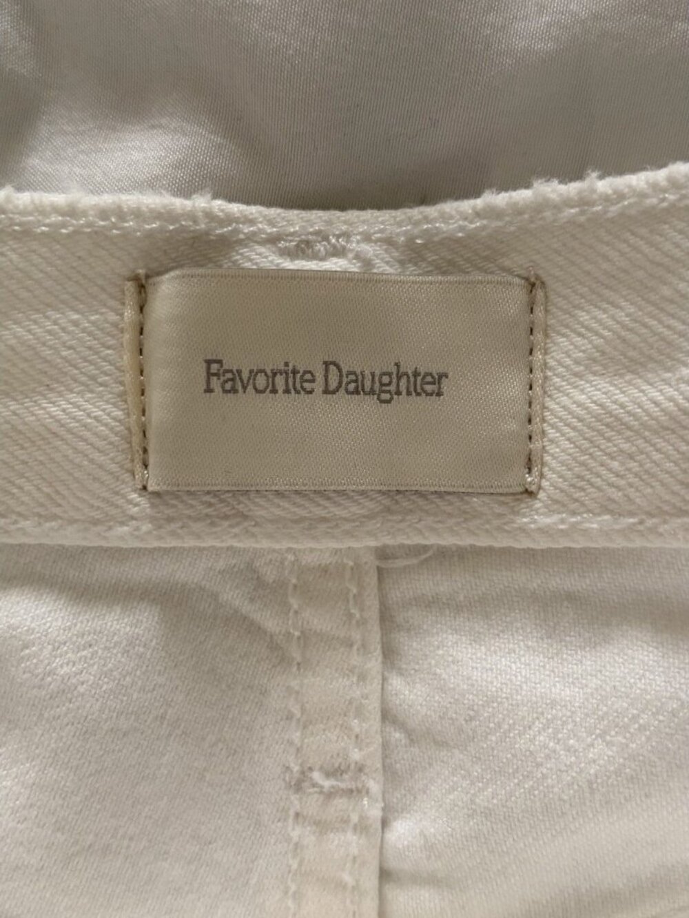 Favorite Daughter Women’s High Rise Juni White Shorts Size 25 NWT - Picture 6 of 12